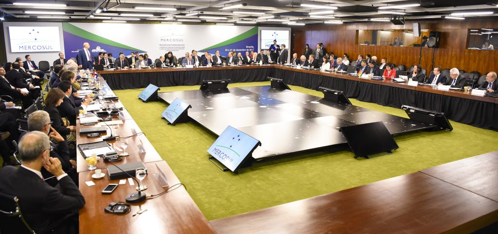 LI CÚPULA DO MERCOSUL - Reunião do Conselho do Mercado Comum (CMC). Palácio Itamaraty, 20 de dezembro de 2017 (Foto: MRE)